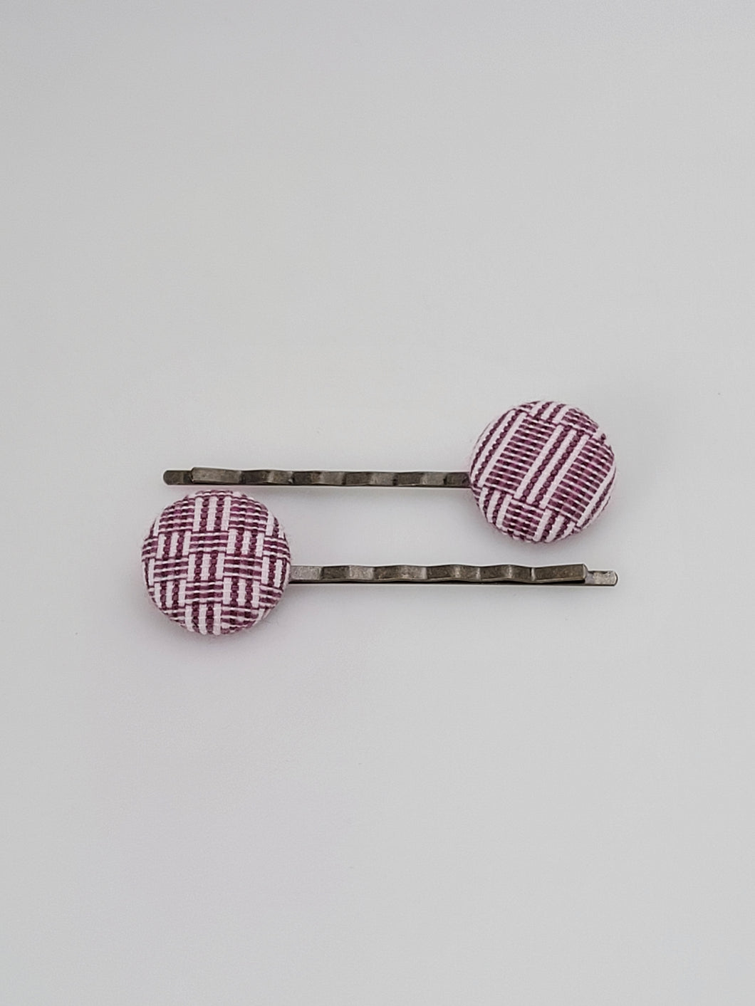 Purple Kusikus Hair Pin Duo