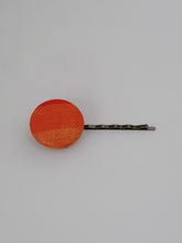 Load image into Gallery viewer, Orange Katarines Woven Hair Pin
