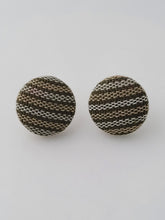 Load image into Gallery viewer, Mini Green Striped Kantarines Earring
